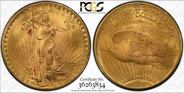1924 $20 MS64
