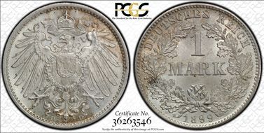 1899-D Mark J-17 MS66