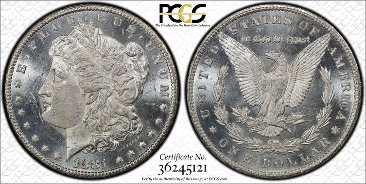 Cert 36245121 - Coin Image