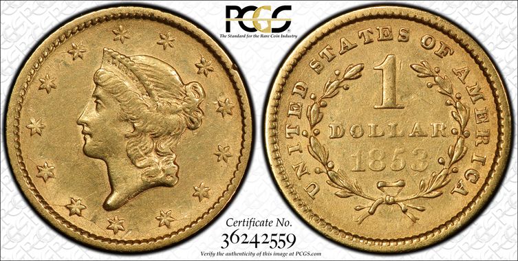 Cert 36242559 - Coin Image