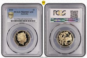 2010 $1 PR69DCAM