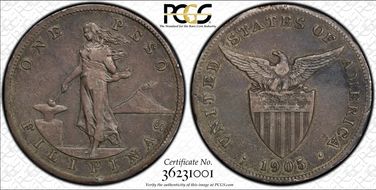 1905-S Peso Allen-16.06 Curved Serif N1