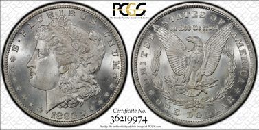 1880-CC $1 MS64+