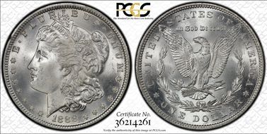 1888 $1 MS66