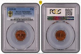 1939-B Pfg J-361 MS65RD