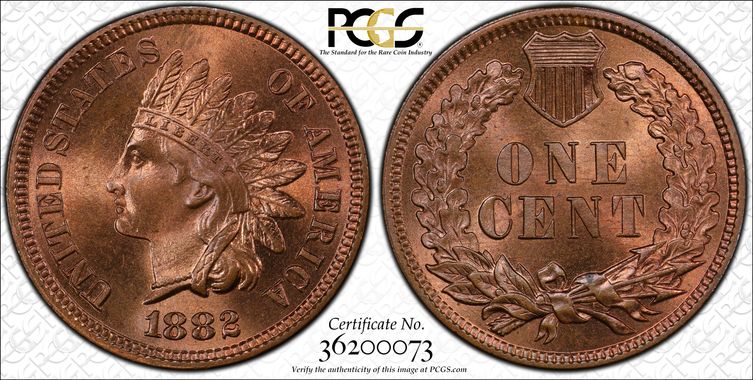 Cert 36200073 - Coin Image