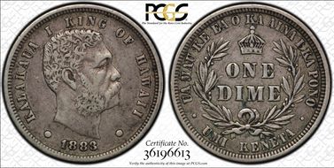1883 10C Hawaii XF40