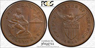 1914-S 1C KM-163 MS63BN