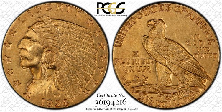 Cert 36194216 - Coin Image