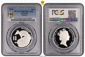 1995 $10 Numbat PR69DCAM