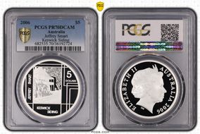 2006 $5 Jeffrey Smart Keswick Siding PR70DCAM