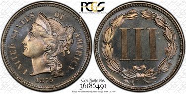 1879 3CN PR67+ 