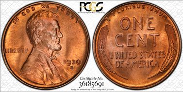 1930-S 1C MS66RD