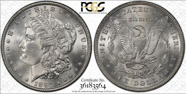 1897 $1 MS65
