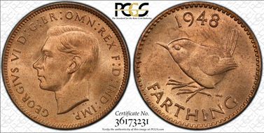 1948 1/4D S-4116 MS64RD