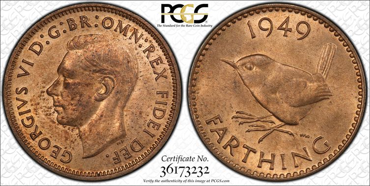 Cert 36173232 - Coin Image