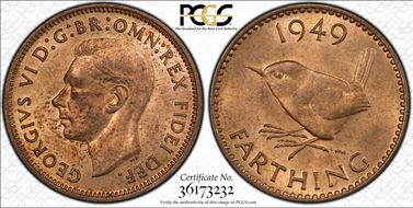 1949 1/4D S-4119 MS64RB