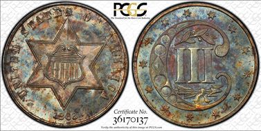1863 3CS MS66