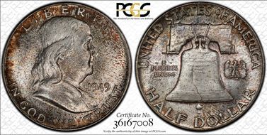 1949 50C MS66+ FBL