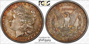 1884 $1 MS64