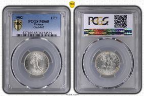 1902 1 Fr Gad-467 F-217 MS65