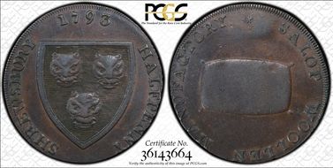 1793 Tk 1/2D DH-22 Shropshire Shrewsbury AU53BN