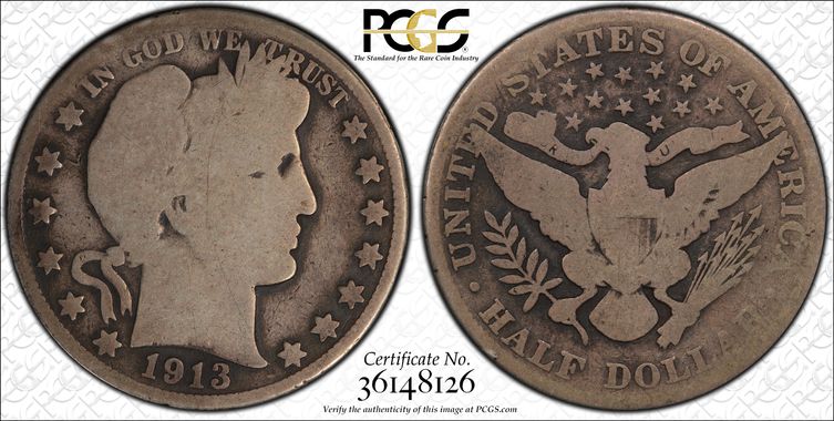 Cert 36148126 - Coin Image