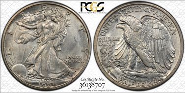 1929-S 50C MS64