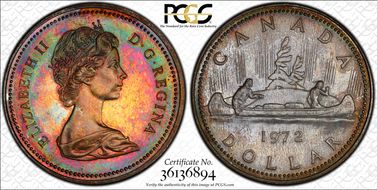 1972 S$1 Voyageur Ag SP65
