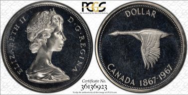 1967 S$1 PL66CAM