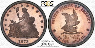 1873 T$1 J-1315 PR66