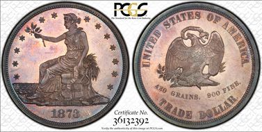 1873 T$1 J-1322 PR66