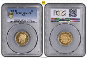 1878-R 20 L MS63PL
