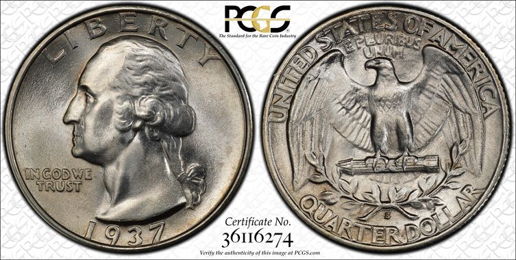 Cert 36116274 - Coin Image