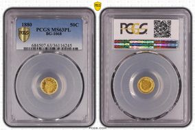 1880 G50C BG-1068 MS63PL