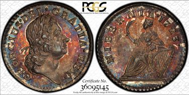 1723 Farth Hibernia, Silver SP65