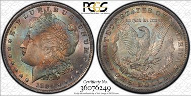 1884-O $1 MS63