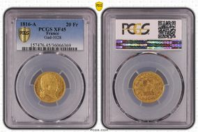 1816-A 20 Fr Gad-1028 XF45