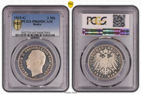 1915-G 3 Mk J-39 PR65DCAM