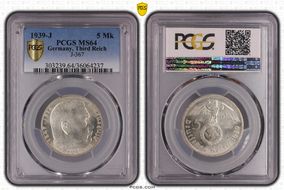 1939-J 5 Mk J-367 MS64