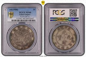 (1908) $1 Y-14 LM-11 XF40