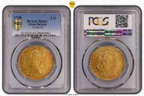 1738 2 G S-3667B MS61