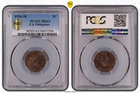 1926-M 5C MS63