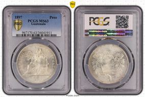 1897 Peso MS63