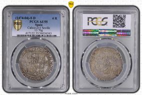 (1474-1504)SD 4 R Calico-564 Sevilla AU55