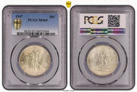 1947 50C MS65
