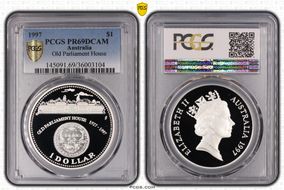 1997 $1 Old Parliament House PR69DCAM