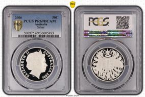 2006 50C KM-821 Ag Round PR69DCAM