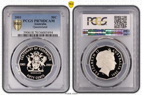 2001 50C Queensland PR70DCAM