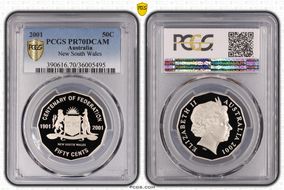 2001 50C New South Wales PR70DCAM